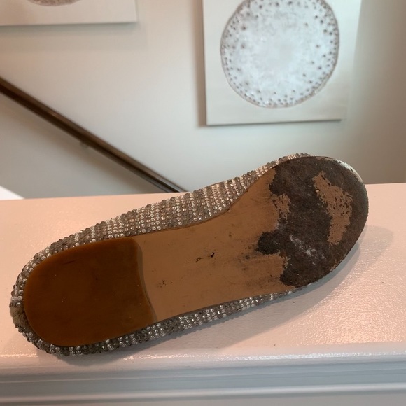 Steve Madden Silver Embellished Shoes - Picture 8 of 9